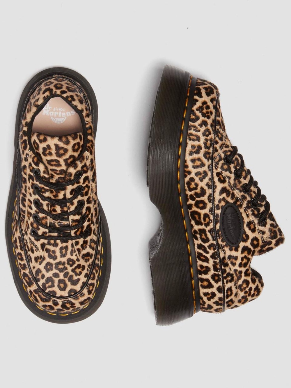 Dr. Martens BUZZ 5-Eye Leopard Shoes